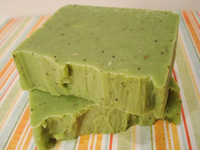 Mojito Lime Handcrafted Silk Soap