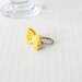 handmade crochet bow ring set // 2 pack // theLOVEstitch // put a bow on it
