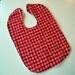 amy butler bib toddler bib wine