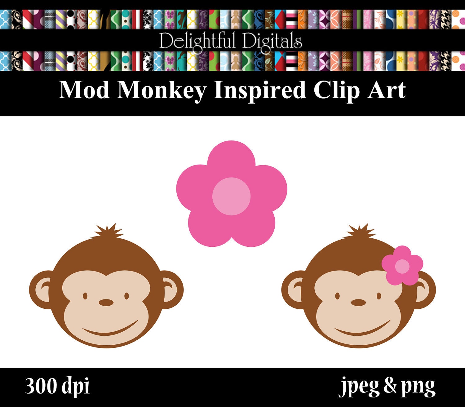 mod monkey clip art free - photo #13