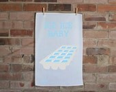 Ice Ice Baby tea towel