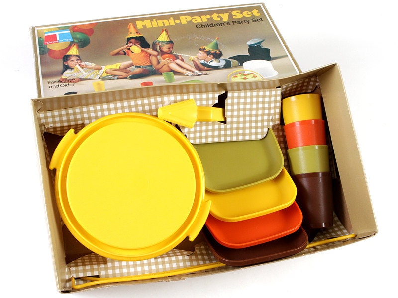 tupperware mini tea party set