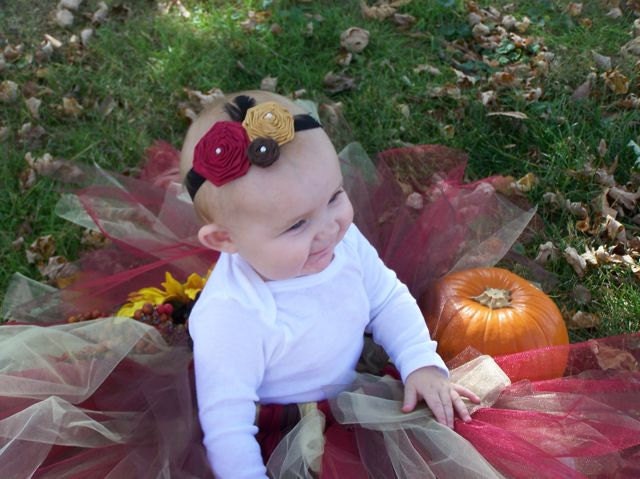 Gorgeous fall harvest Headband perfect for autumn & Thanksgiving
