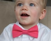 Any Color Bow Tie - CHOOSE YOUR COLOR-  Baby Toddler Child Boys