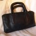 Coach 0537 Black Leather Messenger Bag Purse Steampunk