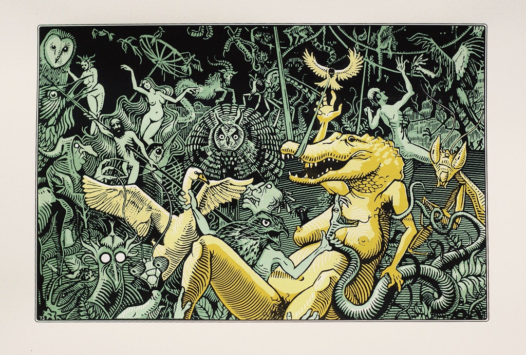 Certamen - Serigraph - Thomas Shahan