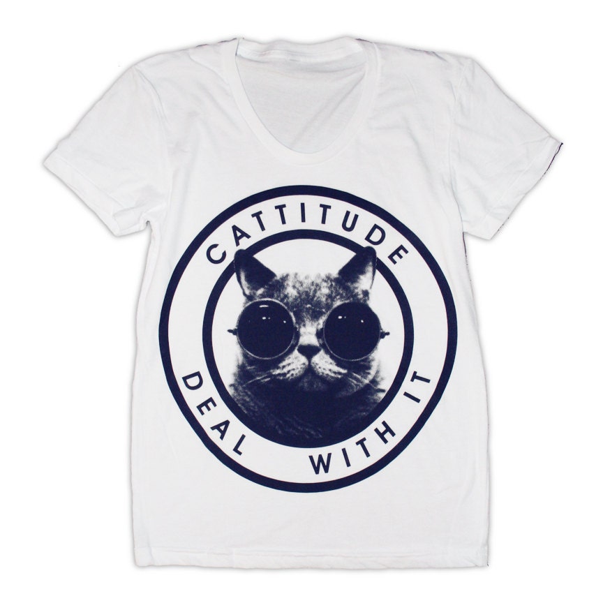 Cattitude T-Shirt (Select Size)