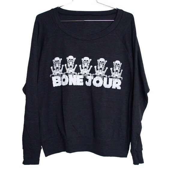 Bone Jour Raglan Pullover (Select Size)