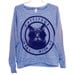 Cattitude Raglan Pullover -- Blue (Select Size)