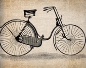 Antique Victorian Bicycle 1 Clipart  Illustration Printing  Digital Download for Papercrafts, Transfer, Pillows, etc. No 1341