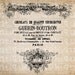 Antique French Paris Chocolate Label Ornate Script Digital Download for Papercrafts, Transfer, Pillows, etc. Burlap No 2611