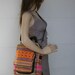 Hill Tribe Backpack Book Bag Handmade HMONG Vintage Fabric Fair Trade Thailand (bg520)