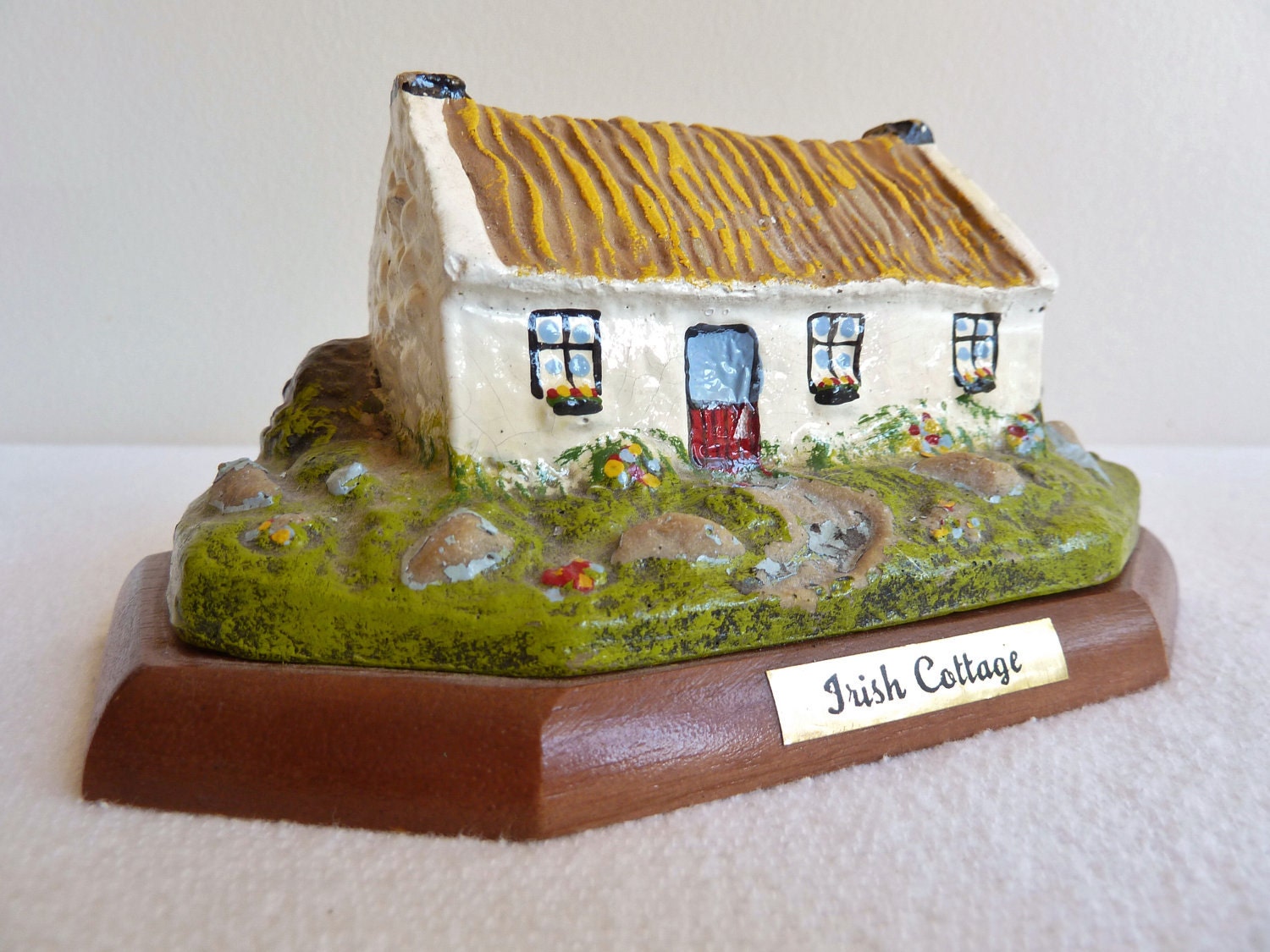 Music Box Irish Cottage Galway Bay by JosephineMarchons on Etsy