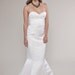 Trumpet Style Wedding Dress: Structural Corset Top and Calla Lily Trumpet Skirt