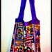 Captain America Tote Bag Comic Book Vintage Inspired Retro Kitschy Kitsch