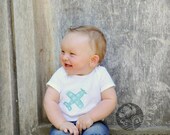 Little Boy's Shirt - Airplane Applique Design - Onesie or tshirt. Add a name for FREE. Handmade.