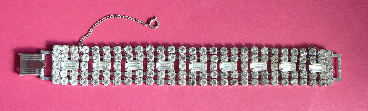 Vintage Crystal Bracelet