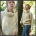 Irish Wool High Collared Hampton's Big Chill Sweater size Medium