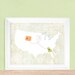 USA Map Love Themed Customized Art Print - 12x18