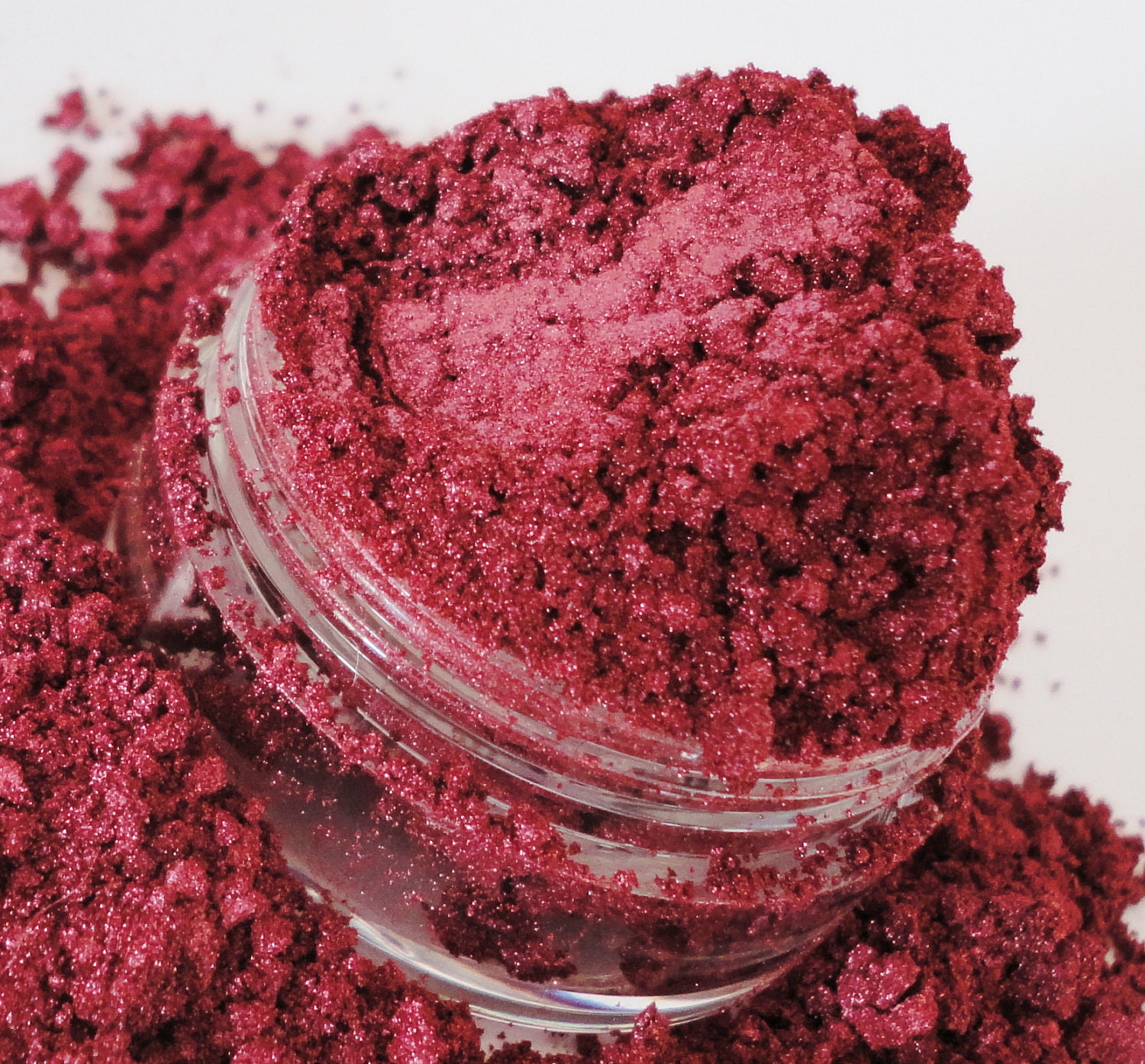 Diablo Mineral Makeup EyeShadow 5g Sifter Jar Red Eye Shadow Petite Size
