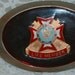 Vintage belt Buckle VFW Veterans Life member USA Military