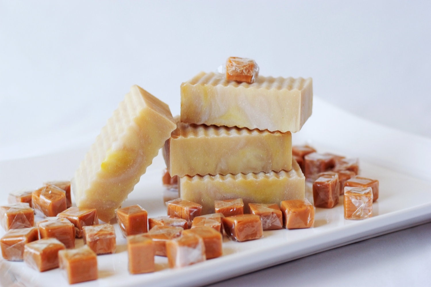 Caramel Nut Sundae Vegan Soap