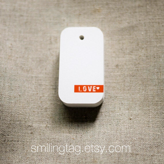 Label of Love Gift tags - Wedding Favor Tags - Thank you tags - Hang tags - Gift Tags - Set of 40 (Item code: J281)
