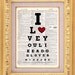 I Love You Like A Dog Loves His Bone - Vintage Dictionary Print Vintage Book Print Page Art Upcycled Vintage Book Art