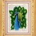 Pretty Party Peacock Art Print - Vintage Dictionary Print Vintage Book Print Page Art Upcycled Vintage Book Art