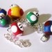 Nintendo Super Mario Mushroom Charm Bracelet - Super, Mega, 1up, Mini, Poison, Shadow