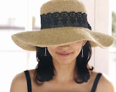 crochet hat women  crochet sun hat  with wide brim in different colors accepting custom order
