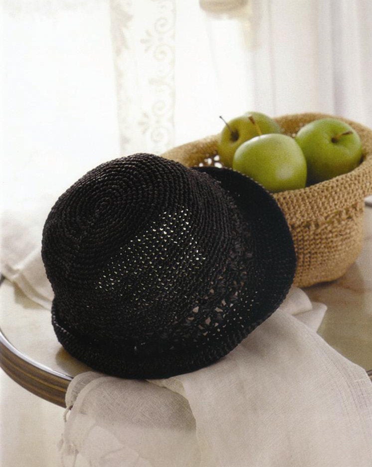 knitting yarn crochet yarn knitting supplies hat supplies bag supplies black---cotton grass thread 6203