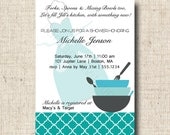 Printable Bridal Shower Invitation and Recipe Card - Kitchen Theme Il_170x135