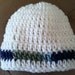 Baby Boy's Blanket and Hat - blues and green