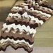Classic Ripple Throw Afghan - Browns