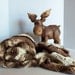 Classic Ripple Throw Afghan - Browns