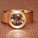 Quantum Cut Smokey Quartz Ring Size 8 FREE SHIPPING