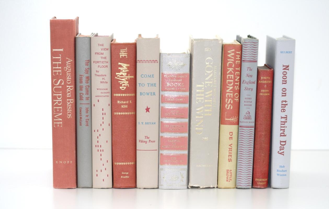 Pastel Vintage 11 Book Collection Interior Design by jaysworld