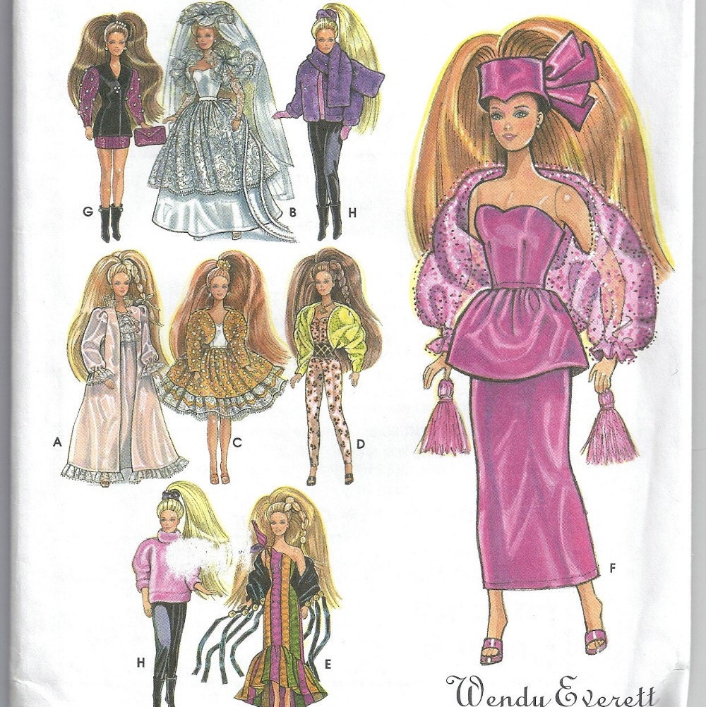 Barbie Gown Pattern