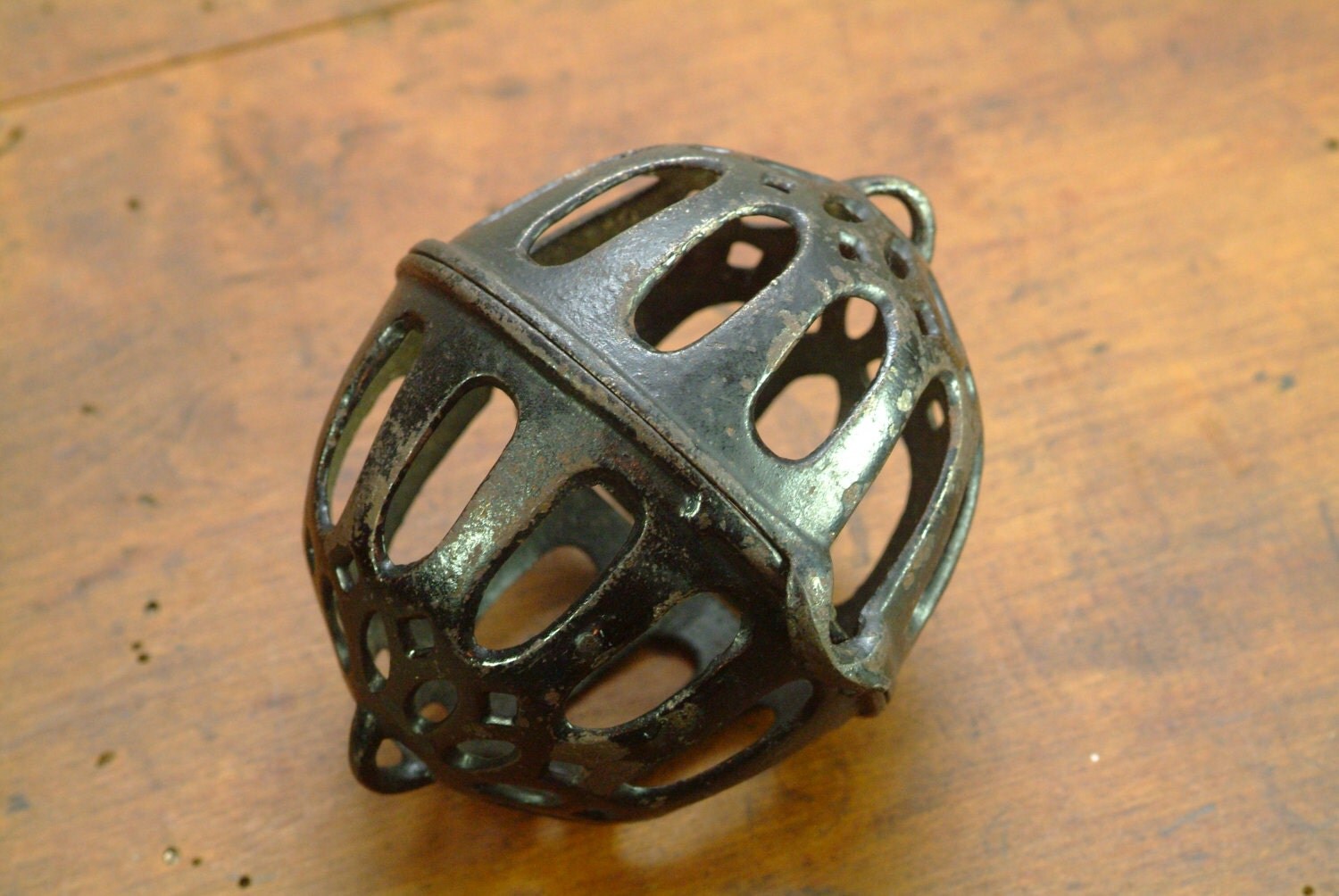 Antique Cast Iron Hanging String Ball Holder by PapasDiggs on Etsy