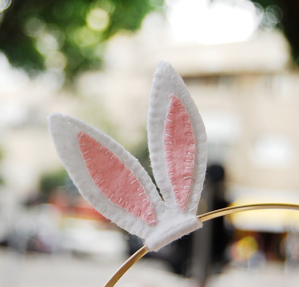 Bunny ears headband - kawaii headband, cute headband with bunny ears