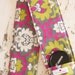 DSLR Camera Strap Cover- lens cap pocket and padding included- Gray, Pink and Green