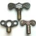 clock keys INSTANT COLLECTION of 3 large and heavy offered by Elizabeth Rosen