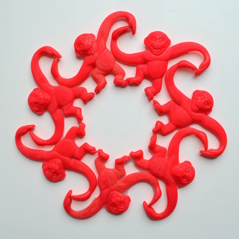 12 monkees BIG five inches each instant collection of 12 vintage toys offered by Elizabeth Rosen
