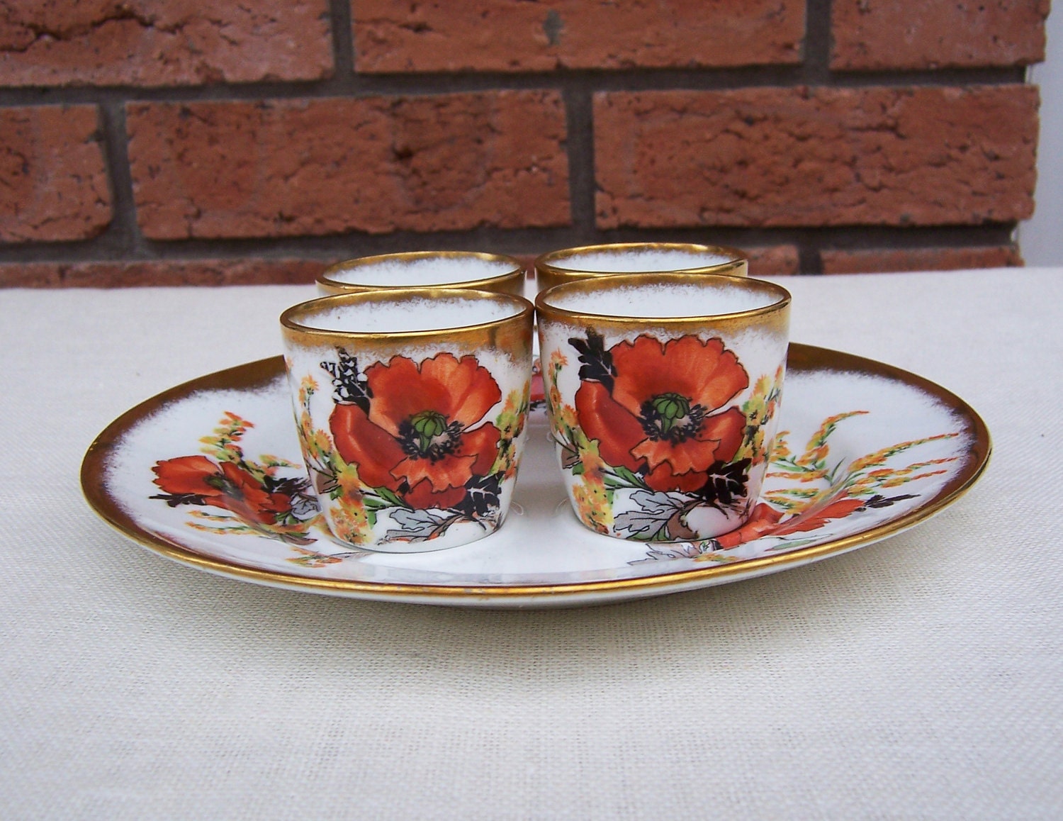 Vintage/Antique Balmoral China - Redfern & Drakeford (1909 to 1933), Rare Eggs Set, UK Seller