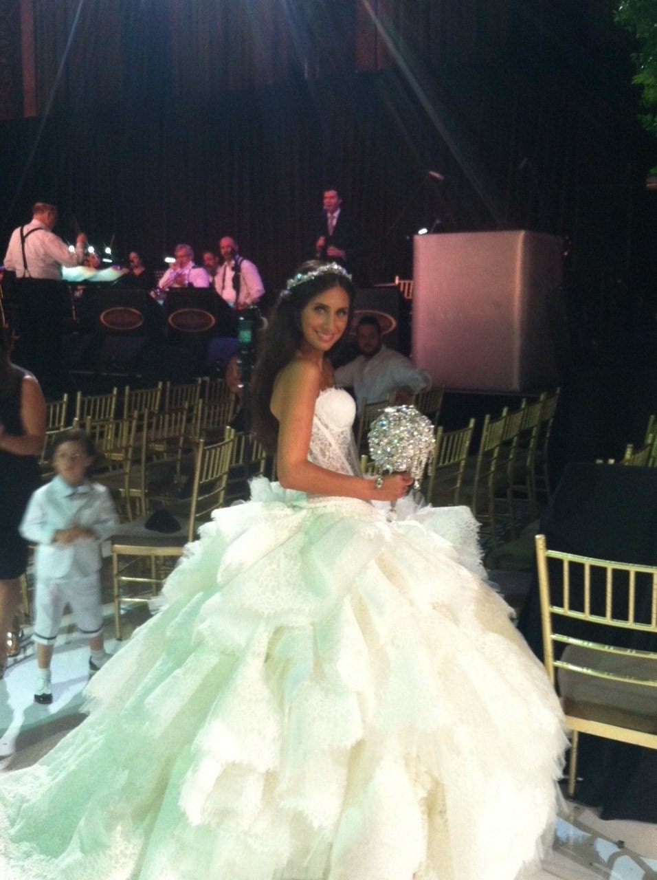Brooch bouquet fabricated to your specifications