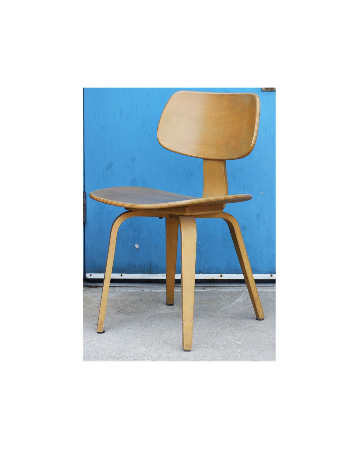 Molded Plywood Chair Mid Century Modern by TheArbitrarium