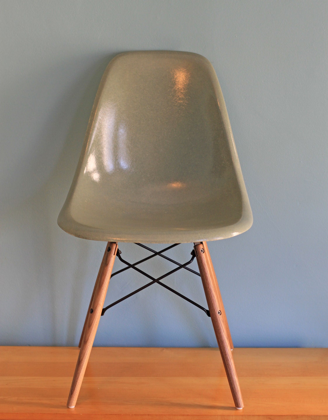 RESERVED for MAX - Please Do Not Purchase -- Herman Miller Eames Chair - Seafoam