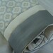 Baby Bedding Crib Quilt and Crib Skirt  Grey and  White Pink BlueToddler Blanket Set