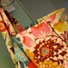Extra-wide nursing cover for breastfeeding moms, multicolor floral